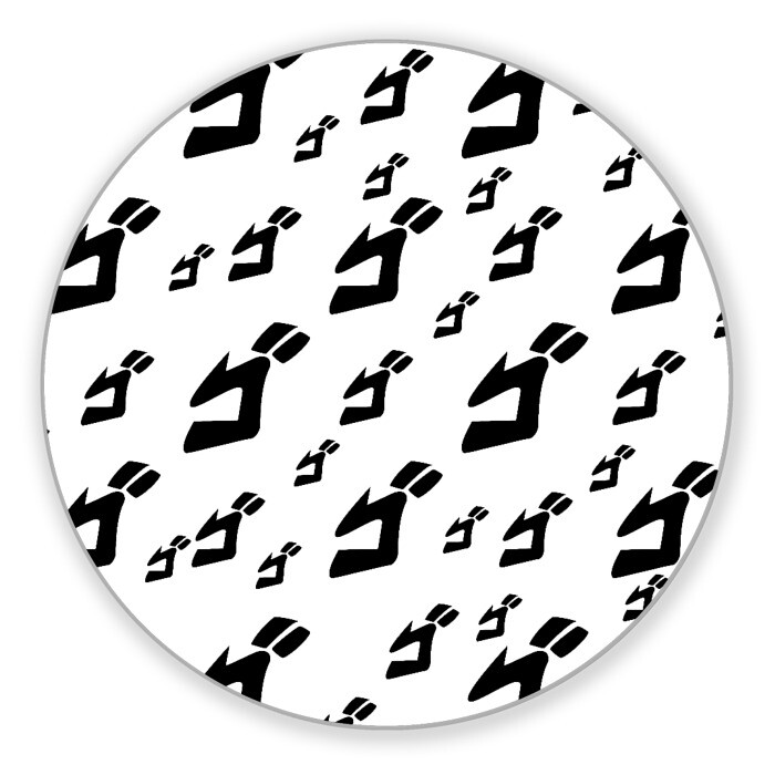 Коврик для мышки круглый JoJo Bizarre Adventure фото