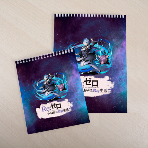 Скетчбук Re Zero фото