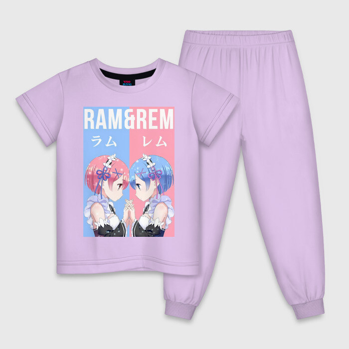 Детская пижама хлопок Rem x Ram фото