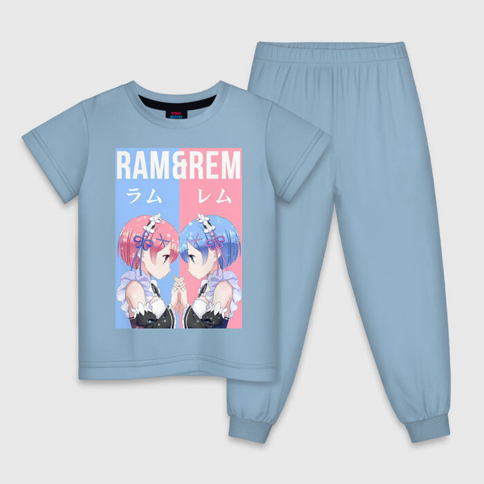 Детская пижама хлопок Rem x Ram фото