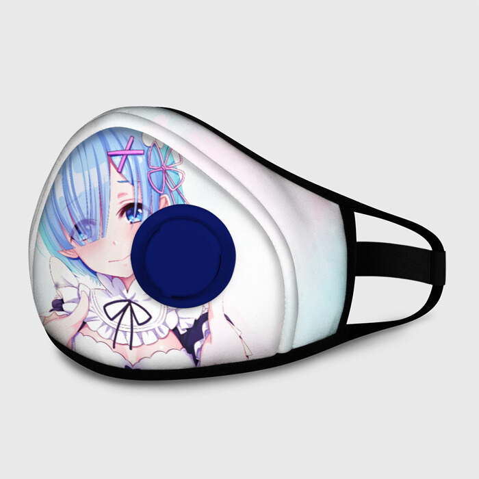 Маска из неопрена Re:Zero, Рем фото