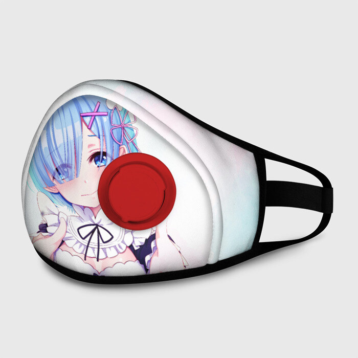 Маска из неопрена Re:Zero, Рем фото