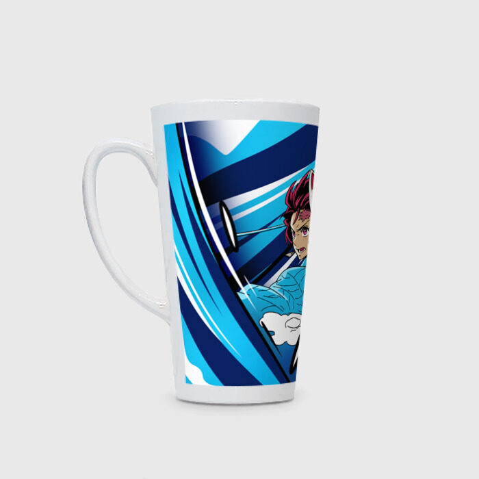 Кружка Латте Клинок рассекающий демонов фото