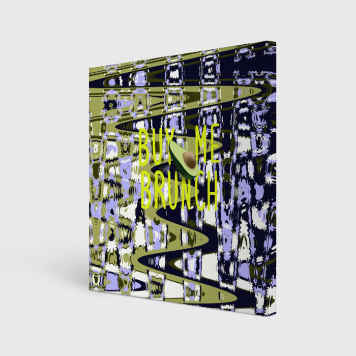 Холст квадратный Авокадо фото