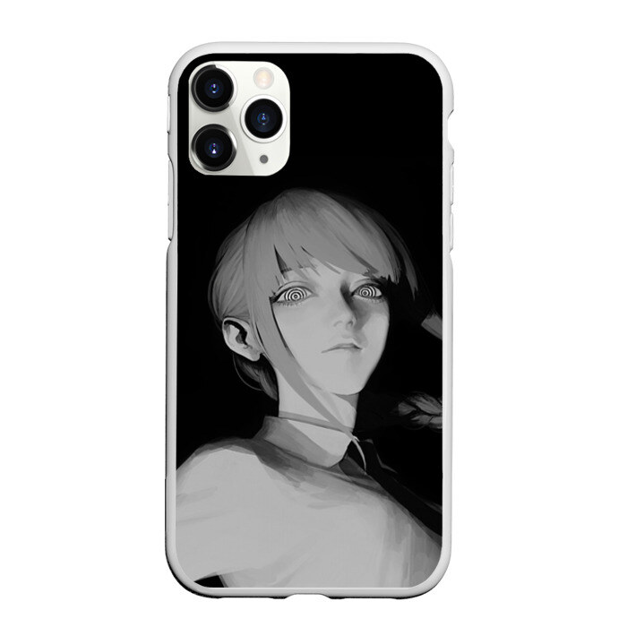 Чехол для iPhone 11 Pro матовый Makima Chainsaw Man фото