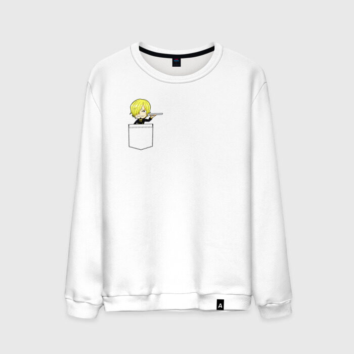 Мужской свитшот хлопок One piece фото