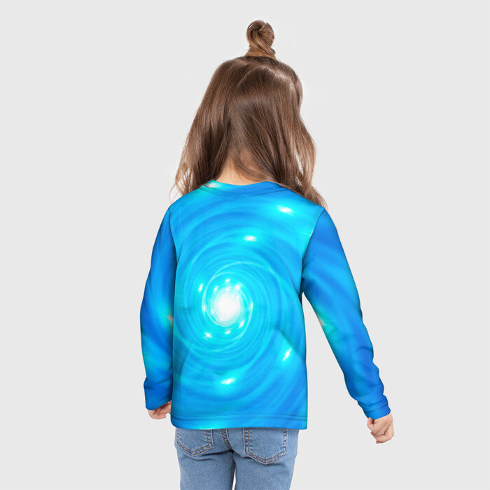 Детский лонгслив 3D Обещанный Неверленд фото