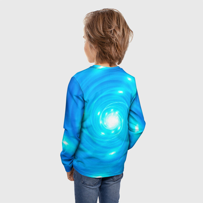 Детский лонгслив 3D Обещанный Неверленд фото