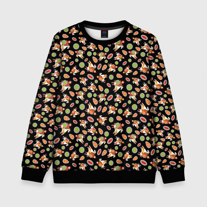 Детский свитшот 3D Богатыри фото