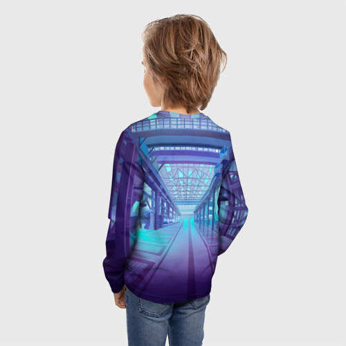 Детский лонгслив 3D Обещанный Неверленд фото