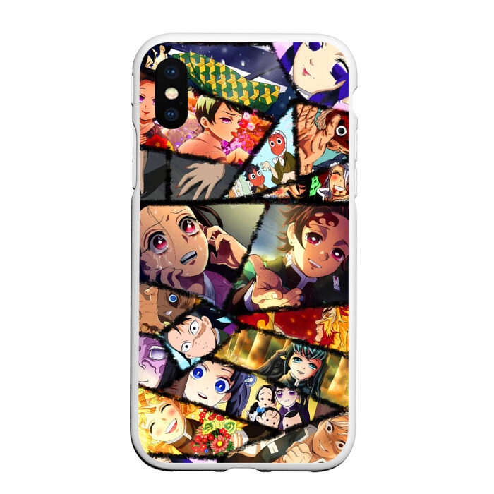 Чехол для iPhone XS Max матовый КЛИНОК РАССЕКАЮЩИЙ ДЕМОНОВ фото