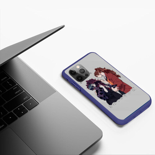 Чехол для iPhone 12 Pro Max Клинок рассекающий демонов фото