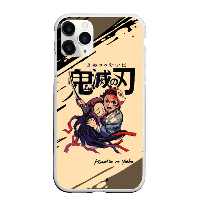 Чехол для iPhone 11 Pro матовый Kimetsu no Yaiba фото