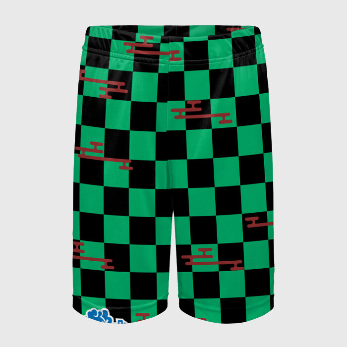 Детские спортивные шорты 3D ТАНДЖИРО ФОРМА фото