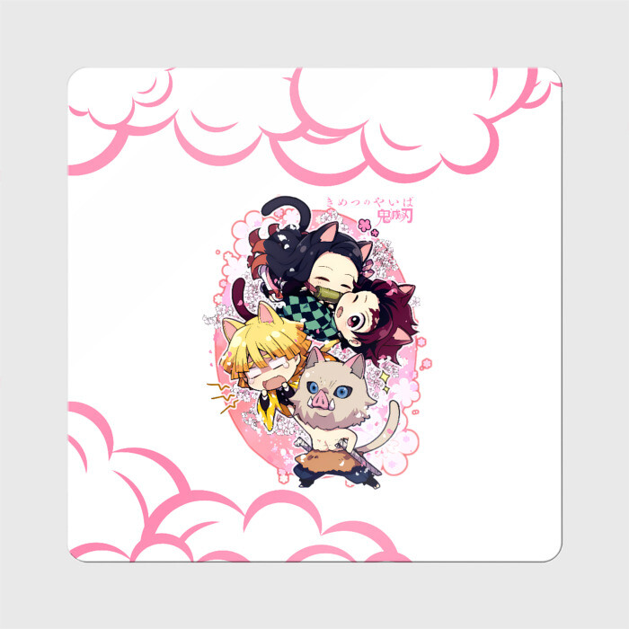 Магнит виниловый Квадрат Клинок, рассекающий демонов ПЕРСОНАЖИ фото