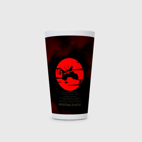 Кружка Латте Agatsuma Zenitsu Kimetsu no Yaiba фото