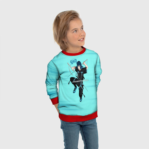 Детский свитшот 3D Hashibira Inosuke Kimetsu no Yaiba фото