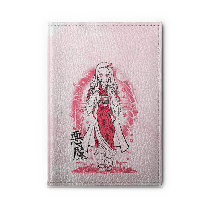 Обложка для автодокументов Незуко Камадо Kimetsu no Yaiba фото