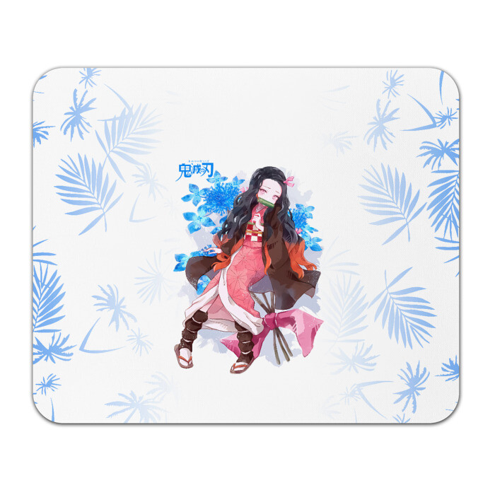 Коврик для мышки прямоугольный Незуко Камадо Kimetsu no Yaiba фото