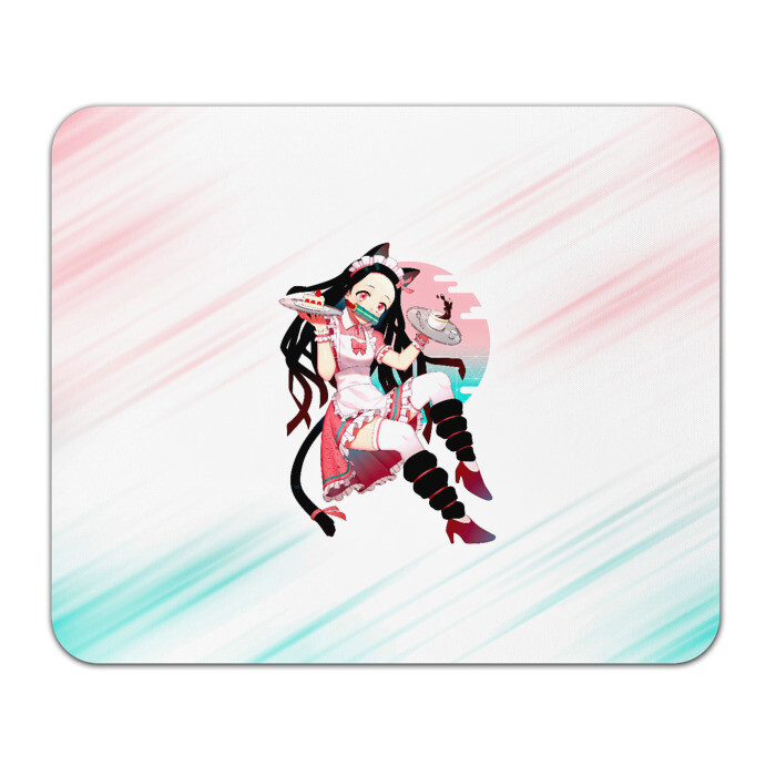 Коврик для мышки прямоугольный Незуко Камадо Kimetsu no Yaiba фото
