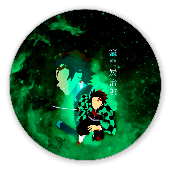 Коврик для мышки круглый Танджиро Камадо Kimetsu no Yaiba фото