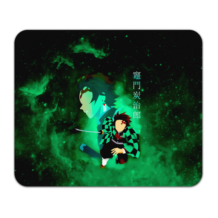 Коврик для мышки прямоугольный Танджиро Камадо Kimetsu no Yaiba фото