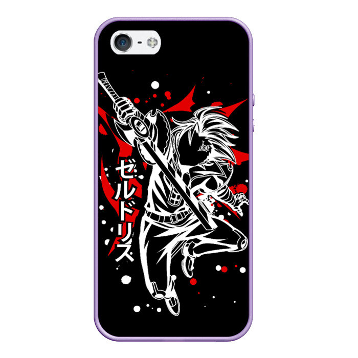 Чехол для iPhone 5/5S матовый Семь смертных грехов, Зелдрис фото