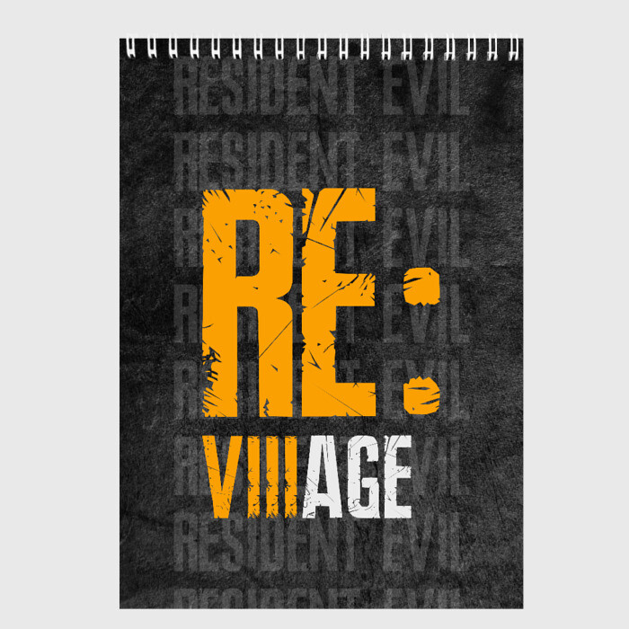 Скетчбук RE VILLAGE ДЕРЕВНЯ ОБИТЕЛЬ ЗЛА (Z) фото