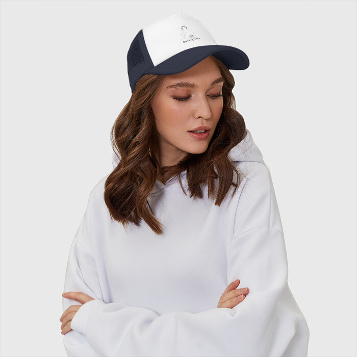 Кепка тракер с сеткой Ями Сукэхиро Чёрный клевер фото