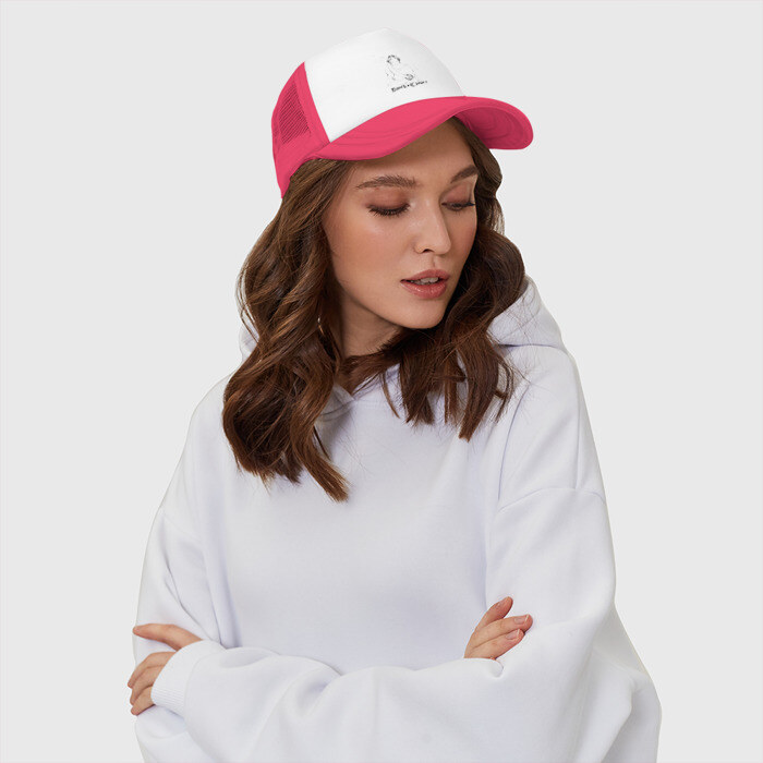 Кепка тракер с сеткой Ями Сукэхиро Чёрный клевер фото