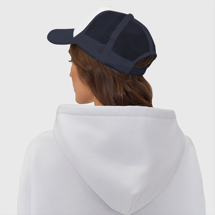 Кепка тракер с сеткой Ями Сукэхиро Чёрный клевер фото