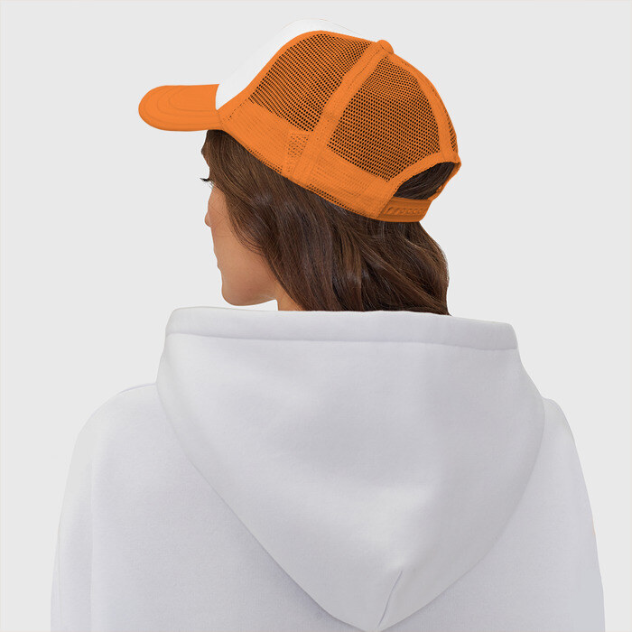 Кепка тракер с сеткой Ями Сукэхиро Чёрный клевер фото