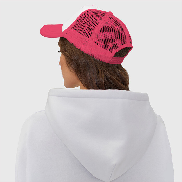 Кепка тракер с сеткой Ями Сукэхиро Чёрный клевер фото