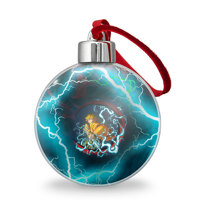 Ёлочный шар ZENITSU | ЗЕНИТСУ | ЛОГО (+спина) фото