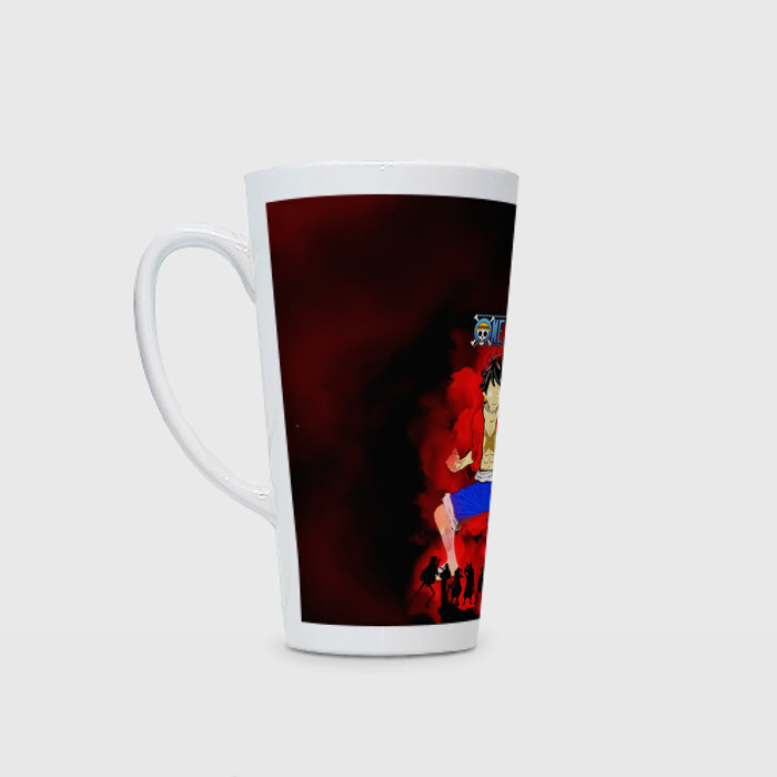 Кружка Латте Луффи и Пираты Соломенной Шляпы фото