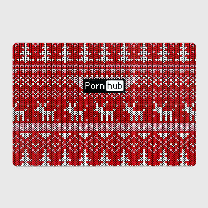 Магнитный плакат 3Х2 Porn Hub новогодний фото